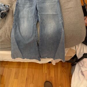 American Eagle Outfitters Light Blue Flare Jeans